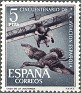 Spain 1961 Planes 5 Ptas Grey & Violet Edifil 1404